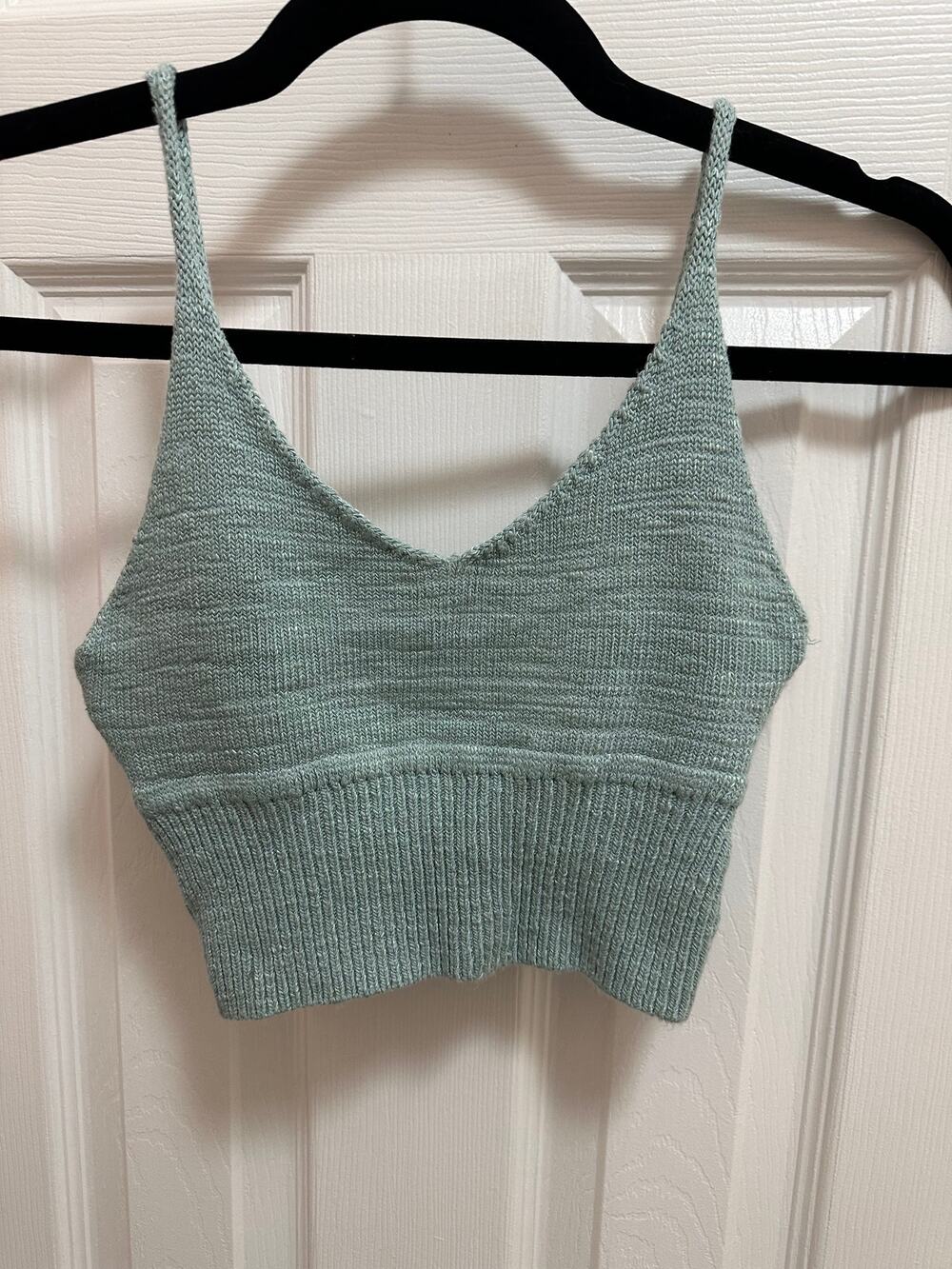 Debut Halter/Crop Top Size Extra Small in green